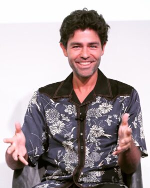 Adrian Grenier Instagram - Had a great time talking about ocean conservation with Stephanie Cain at the Nexans Third Annual Climate Day in NYC #NexansClimateDay