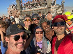 Adrian Grenier Instagram - So thankful to the friends and strangers @burningman who gave freely and openly of themselves so that I might experience endless serendipity.