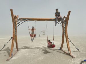 Adrian Grenier Instagram - So thankful to the friends and strangers @burningman who gave freely and openly of themselves so that I might experience endless serendipity.