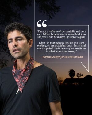 Adrian Grenier Instagram - Adrian Grenier for Business Insider.
.
.
.
#Earthspeed🌱 #environmentalist #earth #sustainablelife #sustainablelifestyle #environment #regenerativefarming #regenerativeagriculture #ecofriendly #nature #nature #quote #businessintelligence