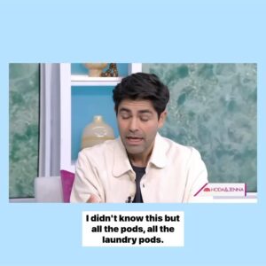 Adrian Grenier Instagram - Huge planet win: NYC just introduced the Pods are Plastic Bill banning the sale of detergent pods and sheets in the city. I sat down with @hodaandjenna this morning to share @blueland’s advocacy work around plastic pods and support of the bill. Go to podspollute.com to contact your representative in support of this new legislation. 🌎