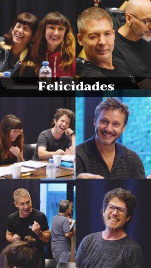 Adrián Suar Instagram - El elenco de #Felicidades ya se prepara con todo 🙌 

Primera lectura de guión con 
@danielveronese.teatro y @marianopensotti 

ESTRENO: 16 de mayo en @elnacionalsancorseguros 

🎭@elchuecosuar @griseldasiciliani @benjaminvicuña.ok @aruzzireal @petomenahemok

No te pierdas la preventa exclusiva de @bancogalicia Visa 20% de ahorro y hasta 6 cuotas sin interés.

⚡️Link en stories.

Producción: ADRIÁN SUAR   @preludio.producciones