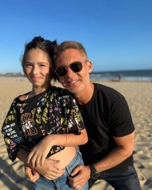 Adrián Suar Instagram - Con vos siempre en equilibro Margui. Te amo ❤ ️
