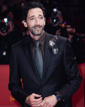 Adrien Brody Instagram - #Manodrome @berlinale ✨ Thank you @elsajin519 💎💎💎 #thebamboofolio Photos: Aurore Marechal & Thibaut Chapotot