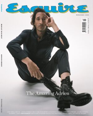 Adrien Brody Instagram - Happy Sunday! ☀️ Many thanks to the team at Esquire 💙📸 @esquireczech @juankr_ @petrmatejcek @kristeningersoll  @jessica_o_