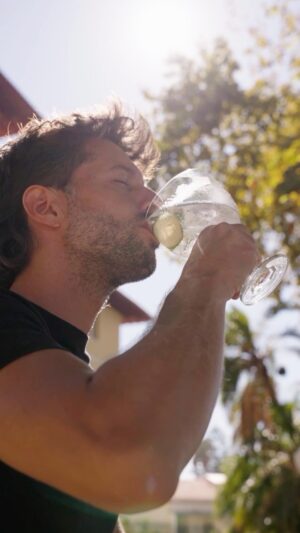 Afonso Pimentel Instagram - O imaginário da cena às vezes é tão bom que quase parece real. Não me importava nada que me aparecesse assim um @hendricksgin na mão cada vez que me sentasse num banco de jardim. Sejam responsáveis, bebam com moderação. #hendricksgin pub