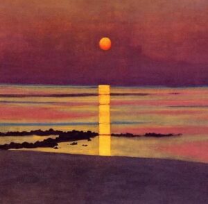 Agnes Born Instagram - Midnight view🌔

.
.
.
.
.
#blommenholm#roundmidnight#aroomwithaview#august#moonlight#felixvallotton