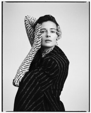 Agnieszka Grochowska Instagram - @agnieszka_kulesza / @lukasz_pik / @harpersbazaarus /  @vetements_official /  W A R S A W / 🖤🖤🖤