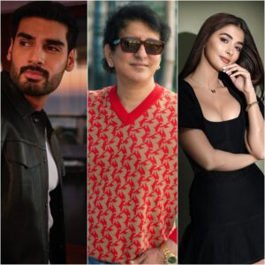 Ahan Shetty Instagram - The Sanki’s are on their way to take over the cinemas on Valentine’s Day. 

#SajidNadiadwala’s #Sanki starring @ahan.shetty & @hegdepooja releasing on 14th February 2025 in cinemas near you ❤️🎬

Directed by @adnanshaikh786 & @yasirjah 

Written by @rajat__aroraa 

@wardakhannadiadwala