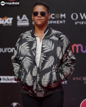 Ahmed Abdelhamid Instagram - From #قمر١٤ #fullmoon red carpet premiere on the 5th day @elgounafilmfestivalofficial 
📸 @maged_helal 
#gff21 
#elgounafilmfestival