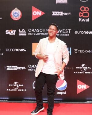 Ahmed Abdelhamid Instagram - From #casblancabeats red carpet premier 
📸 @maged_helal 
 @ahmedraafat4 
#gff21 
#elgounafilmfestival