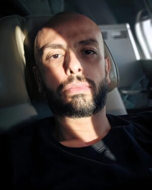 Ahmed Mourad Instagram - Mid-flight crisis...