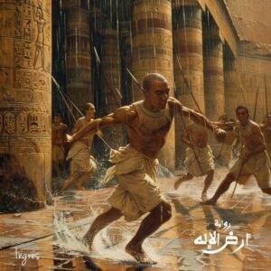 Ahmed Mourad Instagram - مجموعة لوحات "هروب الكاهن" من رواية أرض الإله، مستوحاة من رسومات الفنان الفرنسي چان أوغست دومينيك آنغر (29 أغسطس 1780 - 14 يناير 1867). 
#أرض_الإله #أحمد_مراد
@shoroukbookstore 
@dar.elshorouk