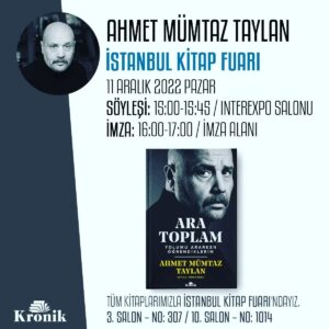 Ahmet Mümtaz Taylan Instagram - 11 Aralık Pazar. İmza günü. Meraklısına... 🌻