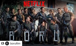 Ahu Türkpençe Instagram - #Börü @netflixturkiye ‘de 🤘🏻😎🤘🏻
