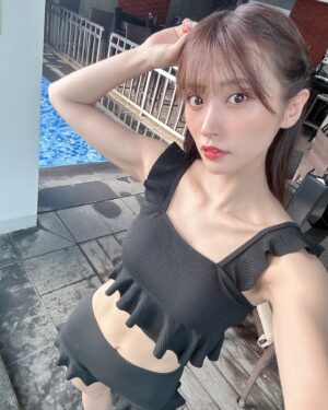 Ai Negishi Instagram - 🩶👙🩶
.
#cebu で着た
水着ちゃん🏊‍♀️
.
#swimwear #pool #cebutrip 
#fashion #shein 
#水着 #ねぎ水着 #ねぎみずぎ