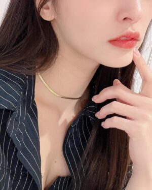 Ai Negishi Instagram - 💫✨💫
.
さりげなくて可愛い☺️🫶

CENE(@cene_316l )の
ネックレス💕

#cene #セネ #アクセサリー #金アレ対応
#可愛い #ネックレス #fashion #ootd 
#pr