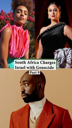 Aida El Kashef Instagram - South Africa Charges Israel with Genocide | Part 9: Destruction of Palestinian life in Gaza (i)

Read by Maisie Richardson-Sellers @maisiersellers , Aida el-Kashef @aidaelkashef , Paapa Essiedu @pessediu

This is the 9th video in our urgent sequence that goes in depth into South Africa’s dossier charging Israel with genocide at the International Court of Justice. To see the other chapters please go to: @palfest

Every state has a legal duty to support South Africa’s case and uphold the Genocide Convention. Please apply pressure on your country if they have not supported the case.

The entire cast:

@susansarandon @maisiersellers @maazamengiste @sepidehmoafi @adambakri @betteblavatsky @gbengaakinnagbe @tadebimpe @cynthiaenixon @inuaellams @epluribusyourmom @pessiedu @darioladani @leavecaricealone @iamlenaheadey @liamcunningham1 @khalid3bdalla @indyamoore @aidaelkashef @kendrick38