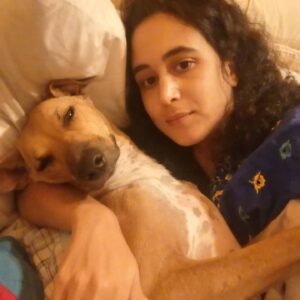 Aida El Kashef Instagram - الدلع كله 
#adoptdontshop 
#baladidog