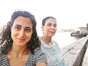 Aida El Kashef Instagram - A calm Friday with my beautiful mum @casino_elhamam