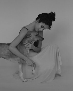 Aida El Kashef Instagram - #bts Aida X @ikon_x 
#Mashakel 
#adoptdontshop 
#baladidog