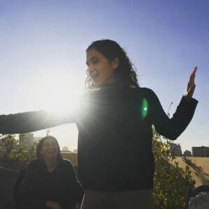 Aida El Kashef Instagram - One would think I was dancing but no, I was just explaining something enthusiastically
