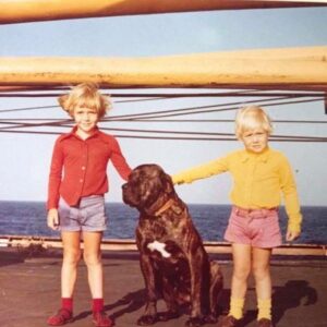 Aidan Alexander Instagram - My father and his brother on a ship from Brazil to Holland circa 1975
