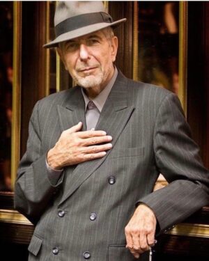 Aimee Mullins Instagram - Goodbye, Leonard Cohen.  Repost from @purple_storm_