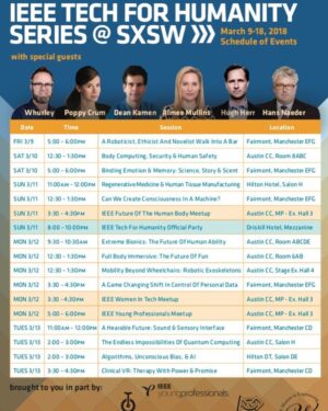 Aimee Mullins Instagram - Howdy #SXSW2018 — I’ve arrived and I’m hungry. Please point me to the best food truck. And good people of Austin, come on down tmw morning at 9:30 as we talk about #ExtremeBionics with @IEEEorg, @hugh.herr and @ottobock