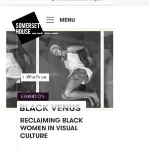 Aindrea Emelife Instagram - Finally opening a show in the UK

Black Venus comes to Blighty 🇬🇧 this Summer 

🧜🏾‍♀️ 💜