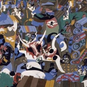 Aindrea Emelife Instagram - Sitting in Lagos wishing I could explore the rooms of The Chrysler Museum of Art and their current exhibition: Black Orpheus: Jacob Lawrence and the Mbari Club, which displays Lawrence’s ‘Nigeria’ series as a full body of work for the first time since 1965. Comprised of over 25 paintings and drawings, the series explores themes of spirituality with a visual focus on the role of the marketplace within the community, created during Lawrence’s nine month stay in Nigeria.

The exhibition showcases the works of the Mbari Artists through the lens of their contributions to Black Orpheus, a groundbreaking arts and culture journal published in Nigeria between 1957 and 1975, which served as a key tool for circulating artwork and texts by African and Diaspora artists and writers. We need more publications like these.

A marker in art history and a call for museums to continue recognising work from the continent in this way. Looking to the future!