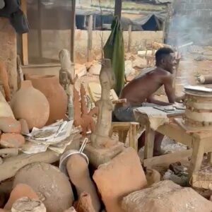 Aindrea Emelife Instagram - Snapshots from Benin, Nigeria - walking tours with @iamenotie, trips to the rainforest with @adjaye_visual_sketchbook, road runner car journeys, and bronze casting history. 

Benin is living culture ❤️