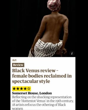 Aindrea Emelife Instagram - Black Venus opens today @somersethouse 

I spent this morning with two incredible girls from Gloucester who reminded me why I curated this exhibition and made it even more clear why these stories, ideas and histories need to be told. This is a show I wish I had seen but it is also a point of self discovery, protest, and call to arms to see and re see. It is a reminder that there is so much more than we have been told.

Thank you @omfgnoway and @guardian for the 4 ⭐️ ⭐️⭐️⭐️ . They are not mine to keep, they are for the artists and for all of us. They are an encouragement that there is so much world out there, and artists like those featured in the show have an incredible talent in showing us what we need to see in the most unique of ways.

Each artist in the show has allowed me to question myself and the world. Thank  you to you all!

@lornasimpson @ambercashmere @muholizanele @cyborg_artist @carriemaeweems #tabitarezaire pure bred.mongrel @reneecoxstudio @mingsmithphoto @ayanavjackson @maudsulterestate @delphinediallo @widline_ @soniaboyceartist @coreensimpson @kara_walker_official @houseofblackstyle #maxinewalker