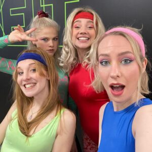 Áine Rose Daly Instagram - shout out to these crazy people who made a crazy music video with me 😘 watch at the link in my bio 🪩