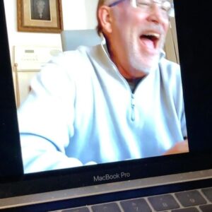 Ainsley Bailey Instagram - happy father‘s day to my perfect & adorable dad who i selfishly wish could be at all my shows because he has the best laugh in the world 🏆✨
1. this pic is like 6 years old 
2. my dad’s name is Ken 
3. my dad watching tape of one of my old standup sets that definitely did not warrant this amount of laughter 
4. my favorite text I’ve ever received from him
5. My dad sounding like Matthew McConaughey in a home video 
6. JANSPORT