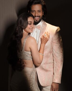 Aishwarya Arjun Instagram - 🥂 To the best evening of our lives 🪬