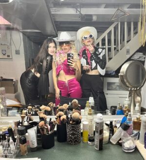 Aitana Rinab Perez Instagram - Dont talk to my Barbie 🫅
Handmaking costumes is easy when your Barbie looks like @pomegranate_lover22 💋🧵