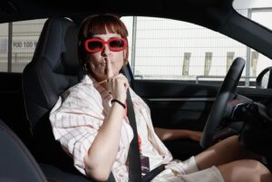 Aixa Villagrán Instagram - Bien servida de adrenalina.

@audispain @silviacar