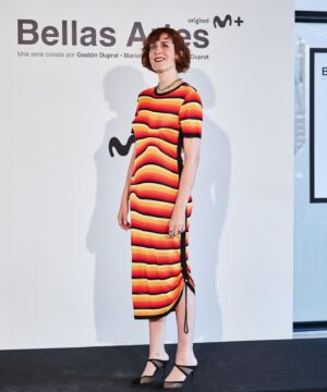 Aixa Villagrán Instagram - Ayer fue un día increíble💘

11 Abril estreno de BELLAS ARTES en @starplusla y @movistarplus 🎨🖼️
@tandemtalent @soniarykiel @aquazzura @antoinella @atomica_brownie @dorian.ph @arenarojabrand
