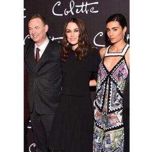 Aiysha Hart Instagram - A minute in Paree for our final premiere of ‘Colette’. • Out in cinemas now! •

Big love to the gang who couldn’t make it 🖤 @eleanortomlinson 
@_tarbs 
@victorwpaul
#DominicWest
#DeniseGough