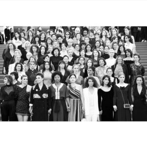 Aiysha Hart Instagram - @5050by2020 
@timesupnow @festivaldecannes