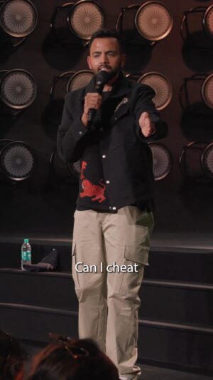 Akaash Singh Instagram - Husbands, share this with your wife. She deserves to know the truth. 

Watch the full bit in my new special #GASLIT streaming NOW on my Youtube channel.