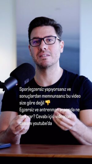 Akın Saatçi Instagram - Spor/egzersiz yapıyorsanız ve sonuçlardan memnunsanız bu video size göre değil 👎
Egzersiz ve antrenman arasında ne fark var? Cevabı için videonun tamamı youtube’da
@polestarpilatesturkiye @polestarpilates 
#egzersiz #spor #antrenman #love