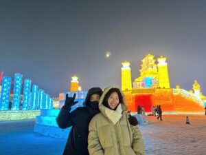 Akkaranat Ariyaritwikul Instagram - ฮาร์บินกับทีมผู้ประสบภัย ❄️❄️