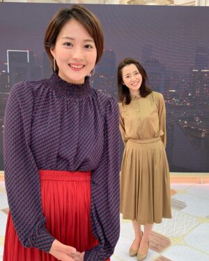 Ako Nagao Instagram - .
Live News it！
夏休みの生野アナの代役を務めさせていただきました。二日間ありがとうございました。明日のめざましテレビもよろしくお願いします！