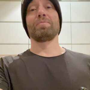 Aksel Hennie Instagram - Love my new Cat! #😺 #❤️ #cat #fuckit #fuckitmc #18 #covid_19 ...you know who you are...! #original7 Thank you @marita_edquist for sending me this one all the way from Berlin - ich liebe meine Schwarze Katze! @hermanflesvig  @gadinjoz @sander_forbes_rolfsen @rikkencustom @kallehennie @bastian_storhaug