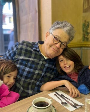 Al Franken Instagram - Slicing apples for Franni’s famous Paul Bunyan pie. Grandkids in the house! A lot to be thankful for.