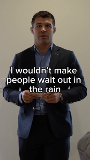 Al Iaquinta Instagram - Sorry about the rain delay Nancy, 35  buyers and agents we’re bursting at the seams! 😂☔️❄️🏠