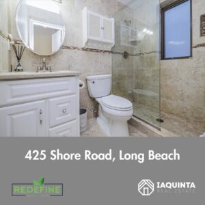 Al Iaquinta Instagram - *FOR SALE*

This duplex condo offers a prime location just half a block away from the renowned Long Beach Boardwalk and Beach, with a designated private parking spot and renting permitted! The open layout creates a seamless flow between the eat-in gourmet kitchen, living room, updated bathroom and the convenience of having washer and dryer right in the unit. As you make your way upstairs, the bedroom is complete with its own updated full bathroom with heat lamps and walk-in closet. This private pet-friendly retreat offers a tranquil escape, allowing you to unwind and recharge after a day of enjoying all that Long Beach has to offer. With its modern amenities, ample living space, and proximity to the beach and boardwalk, 425 Shore Road, Unit 2D is the perfect place to call home! Don't miss out on this opportunity to experience the best of Long Beach living in this beautiful condo.