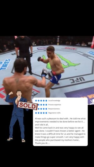 Al Iaquinta Instagram - I’m selling houses.